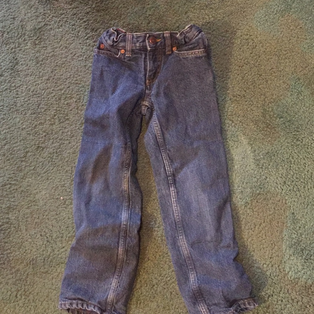 Flannel lined jeans